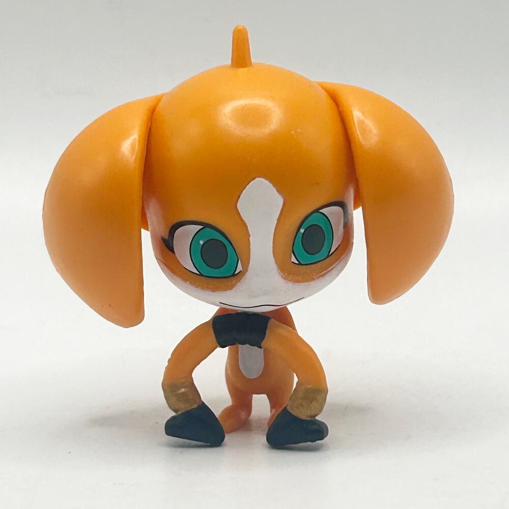 Miraculous Ladybug Miracle Blind Box Barkk Dog Kwami Toy Figure RARE HTF Orange